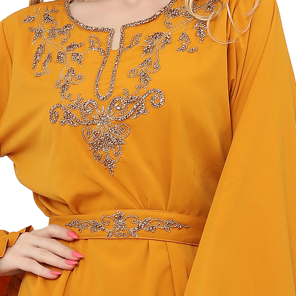 Moroccan Handmade Wedding Kaftan Dress