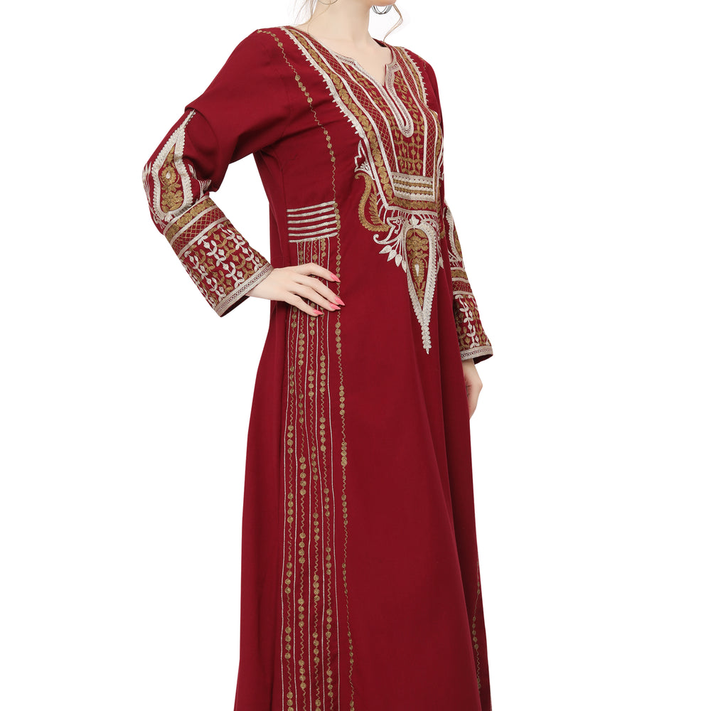 
                  
                    Traditional Kaftan Thobe Party Gown
                  
                