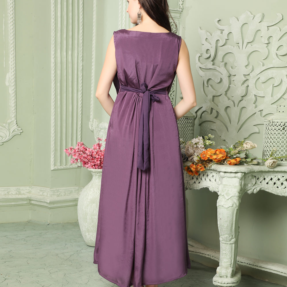 
                  
                    Classic Cowl Neck Partywear Dress
                  
                