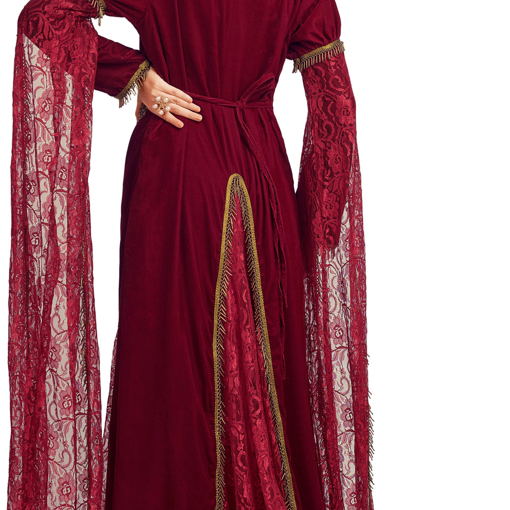 
                  
                    Designer Ball Gown With Crystal Hand work - Maxim Creation
                  
                