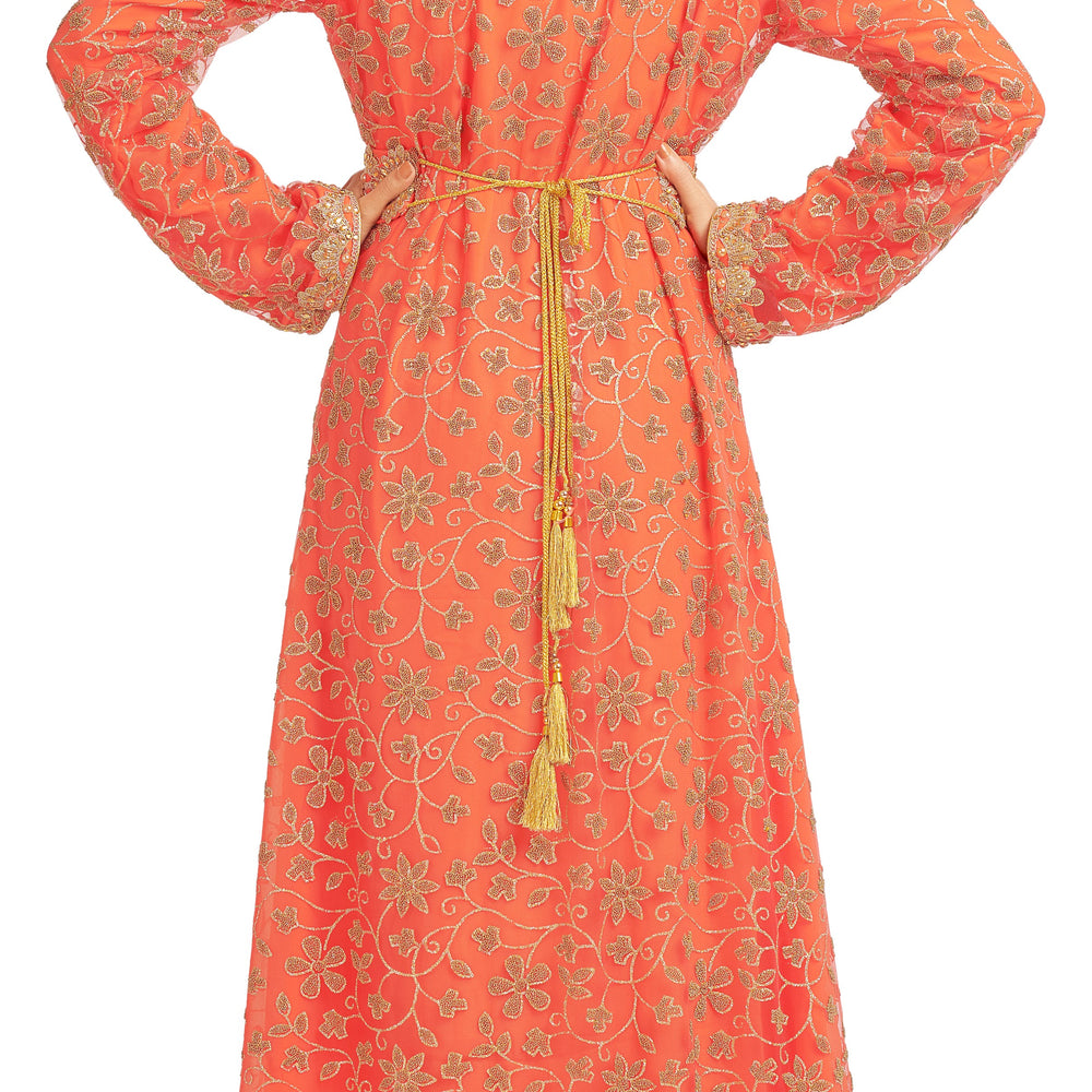 
                  
                    Luxe Ball Gown in Self-Embroidered Designer fabric - Maxim Creation
                  
                
