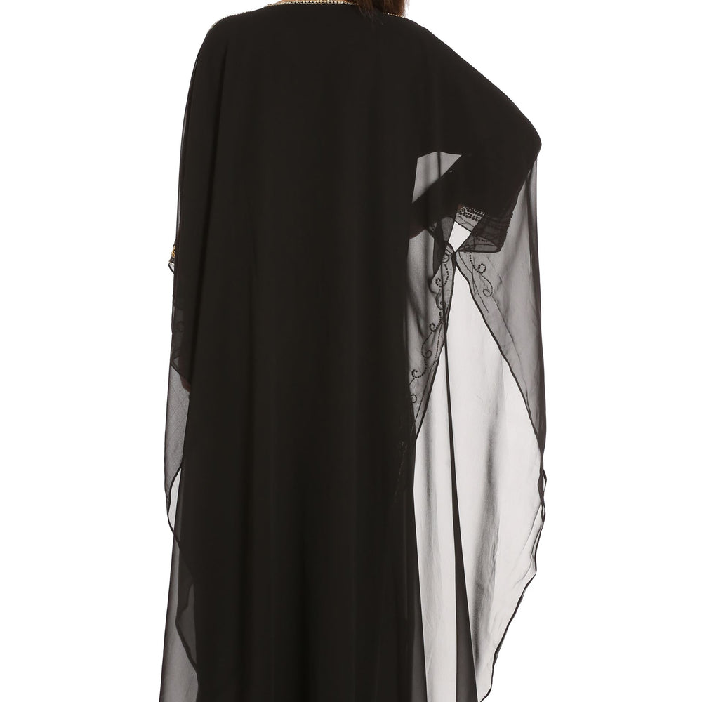 
                  
                    Handicraft Kaftan dress Embellished with Beads and Crystals - Maxim Creation
                  
                