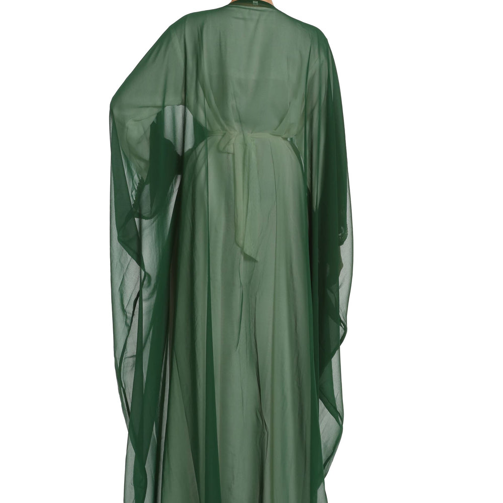 
                  
                    Dubai Farasha Tea Party Jellebiya in Green by Maxim Creation - Maxim Creation
                  
                