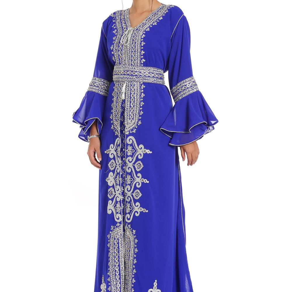 
                  
                    Hand Embroidery Wedding Gown Modest Wear Party Dress - Maxim Creation
                  
                