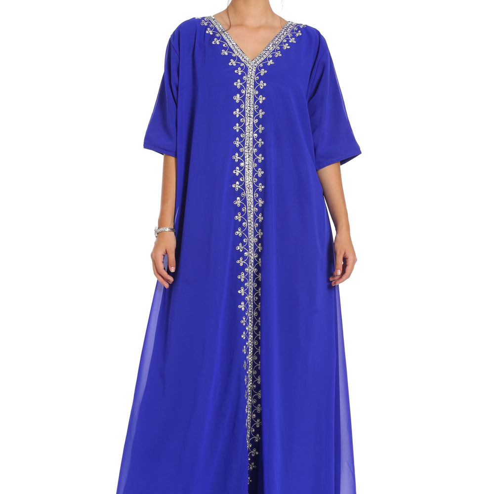 
                  
                    Hand Embroidery Wedding Gown Modest Wear Party Dress - Maxim Creation
                  
                