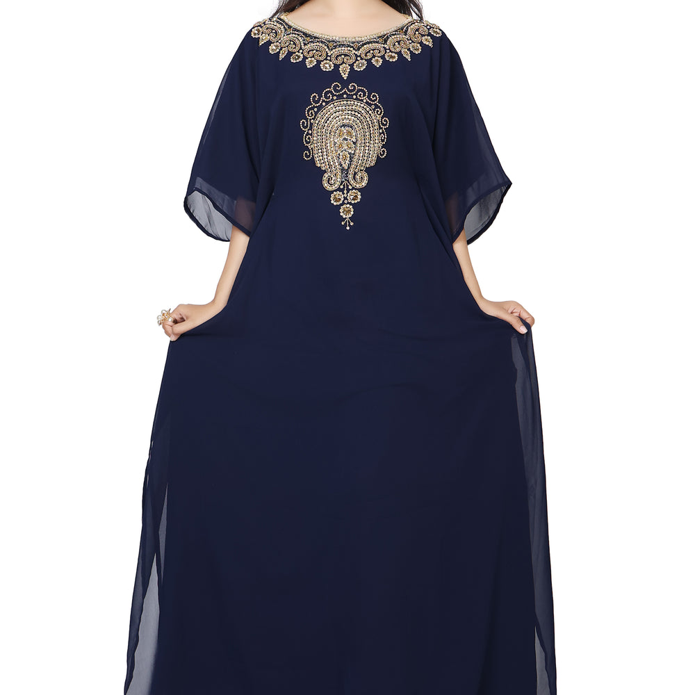 
                  
                    Designer Abaya Haute Coutre Farasha Maxi Gown - Maxim Creation
                  
                