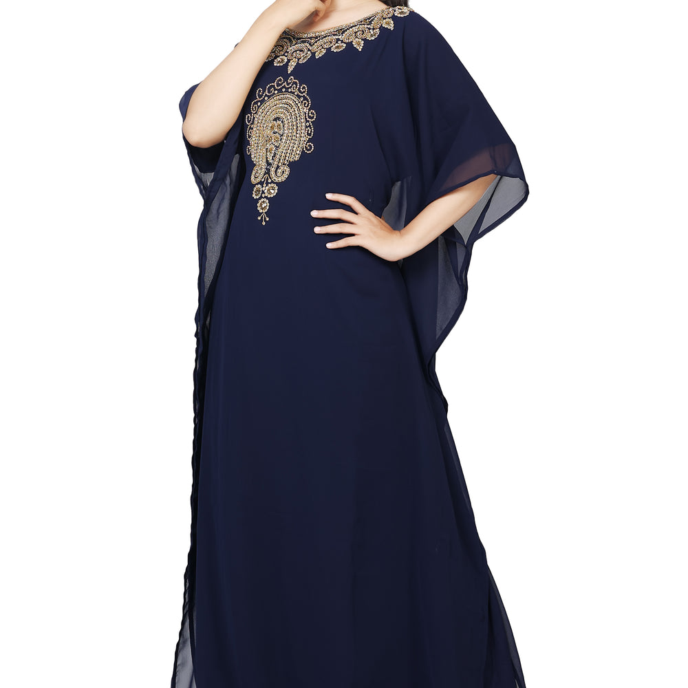 
                  
                    Designer Abaya Haute Coutre Farasha Maxi Gown - Maxim Creation
                  
                