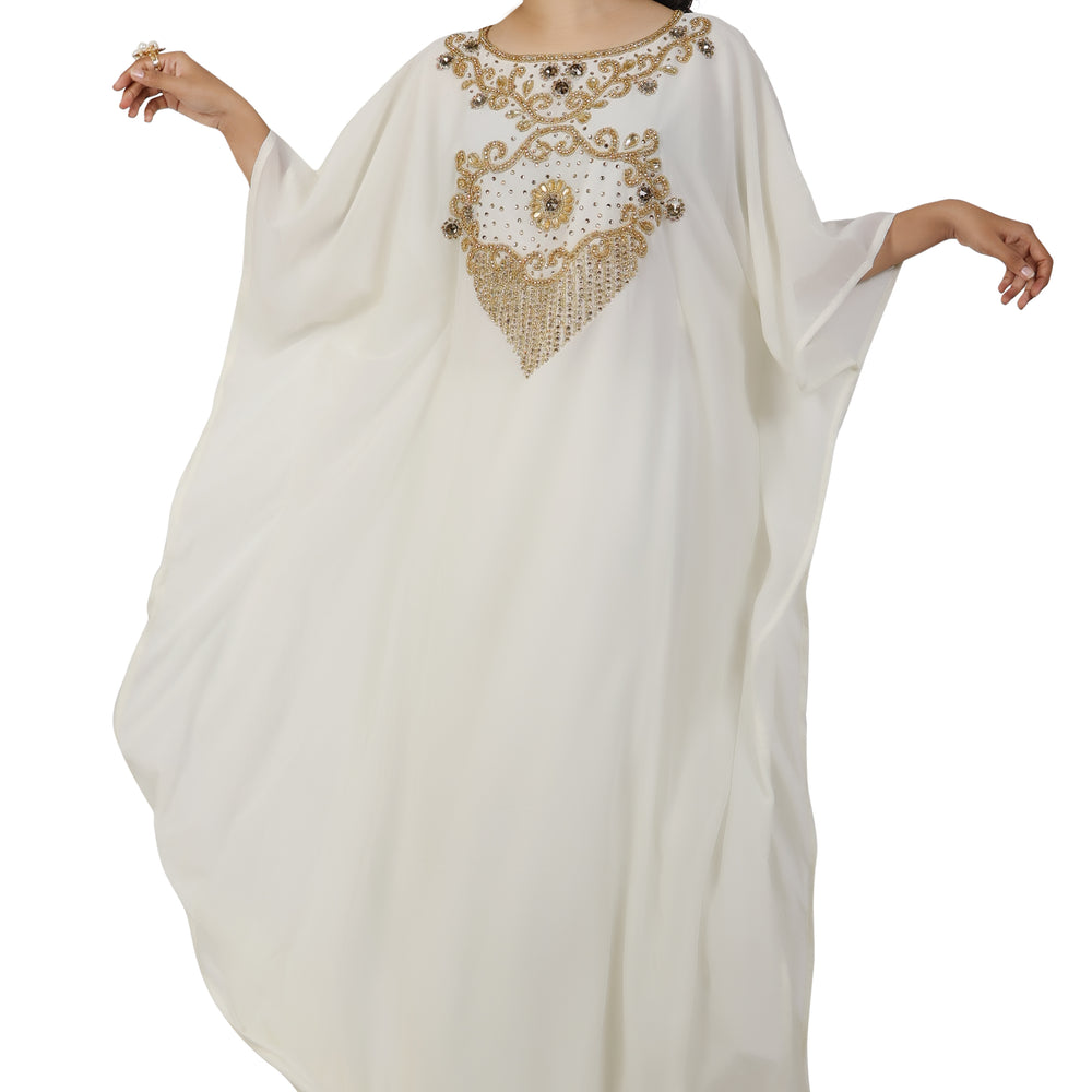 
                  
                    Designer Arabic Farasha Traditional Thobe Thawb - Maxim Creation
                  
                