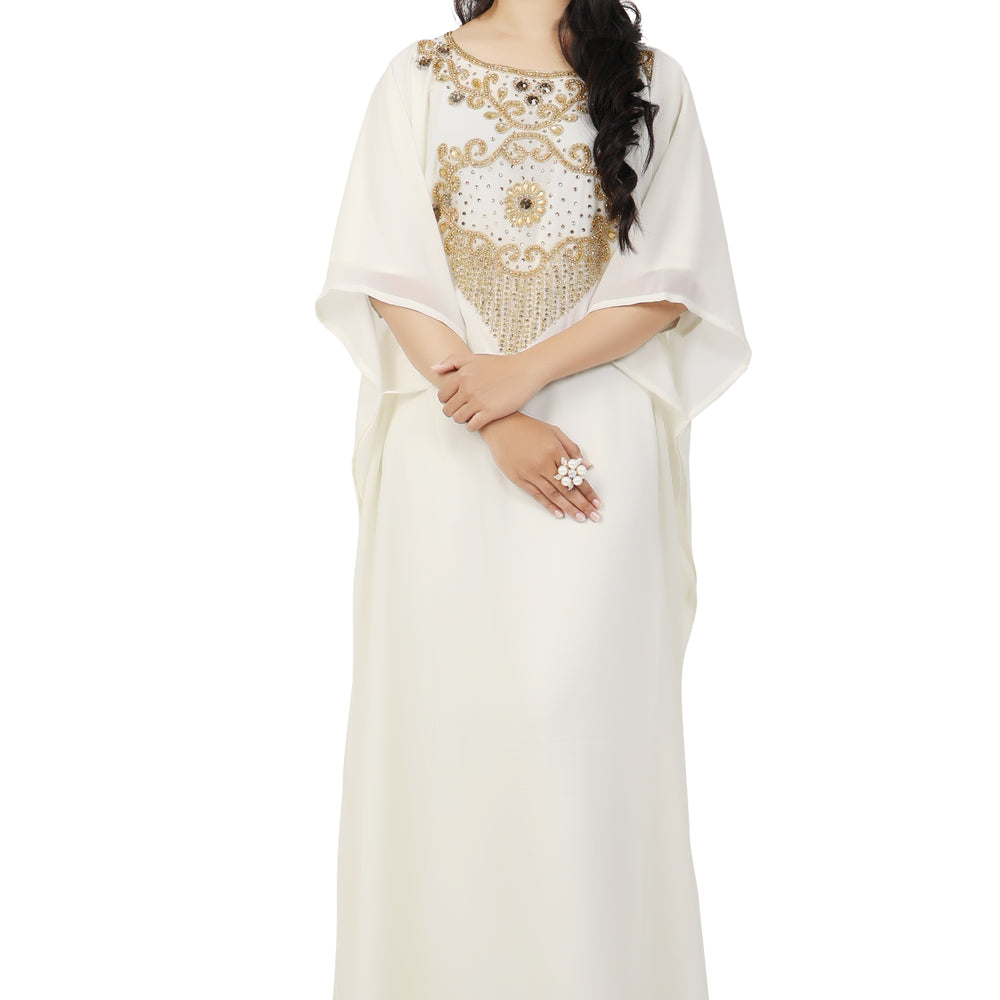 
                  
                    Designer Arabic Farasha Traditional Thobe Thawb - Maxim Creation
                  
                