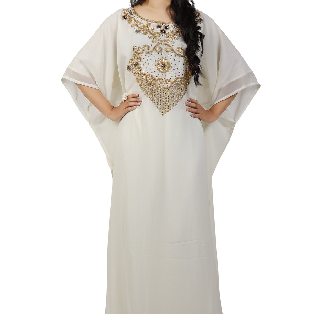 
                  
                    Designer Arabic Farasha Traditional Thobe Thawb - Maxim Creation
                  
                