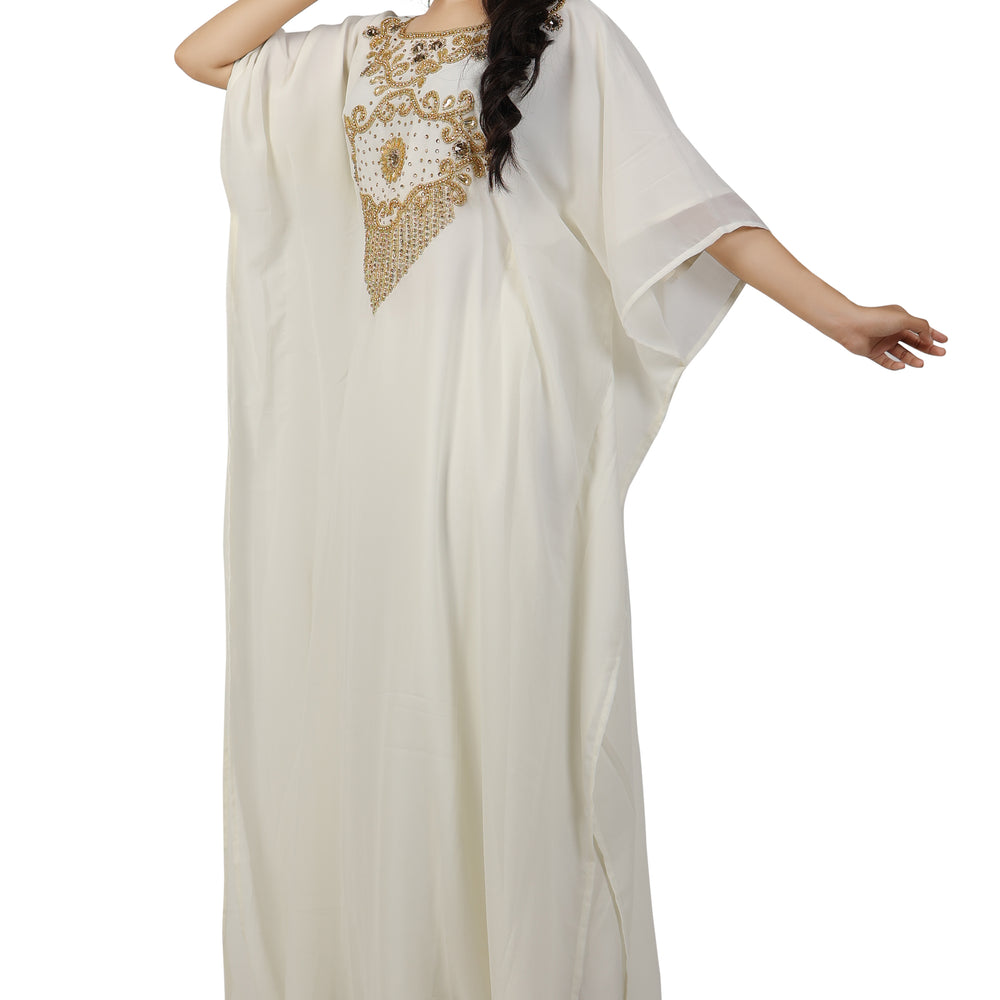
                  
                    Designer Arabic Farasha Traditional Thobe Thawb - Maxim Creation
                  
                