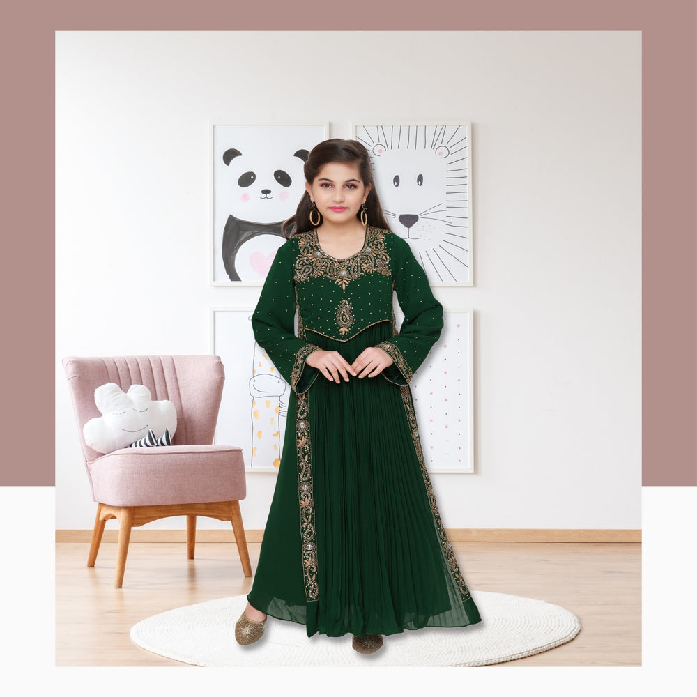 
                  
                    Paisely Embroidered Arabian Kaftan - Maxim Creation
                  
                