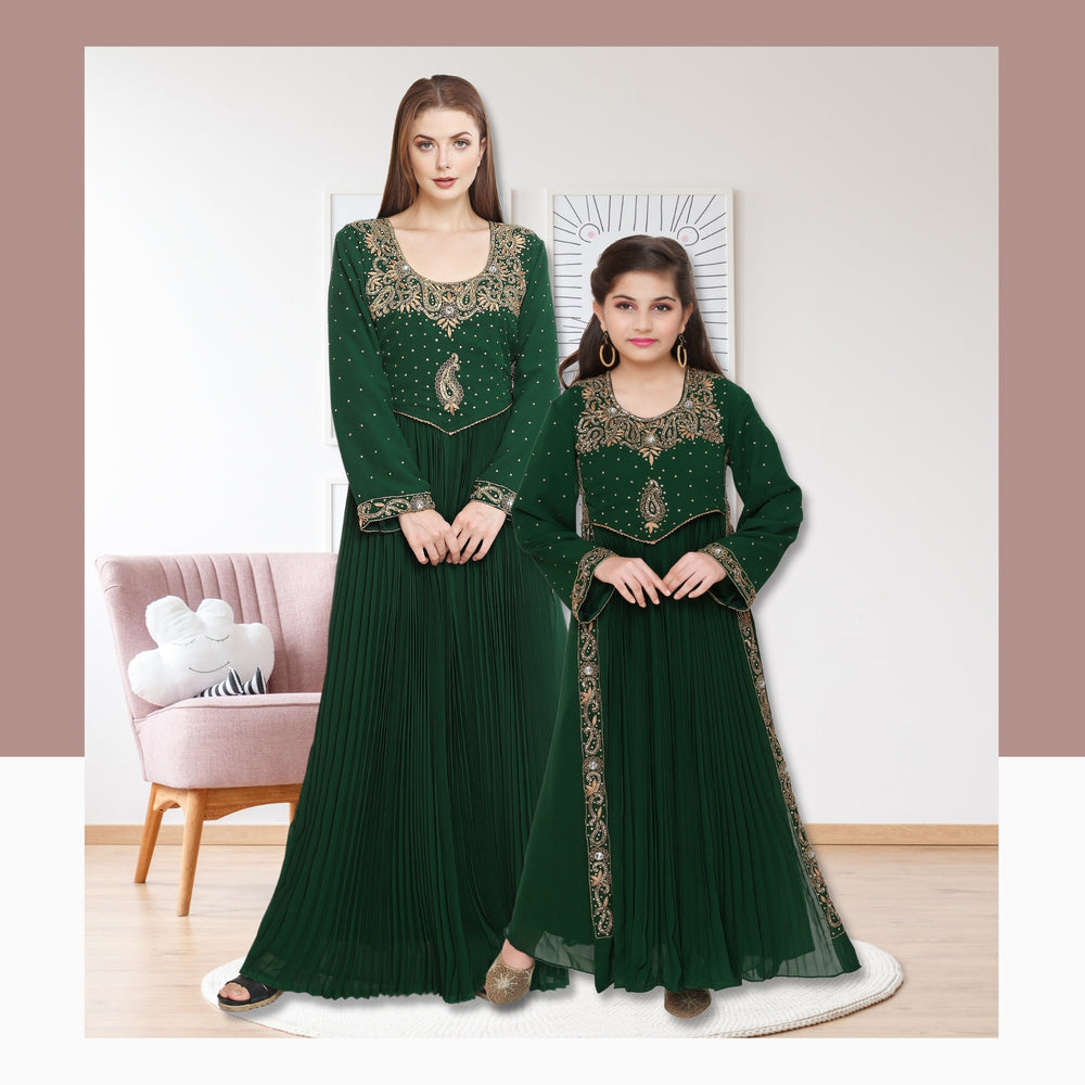 
                  
                    Paisely Embroidered Arabian Kaftan - Maxim Creation
                  
                