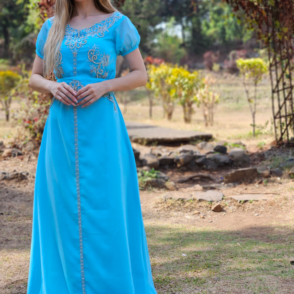 
                  
                    Designer Algerian Caftan Wedding Gown
                  
                