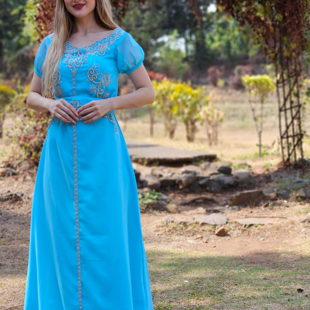 
                  
                    Designer Algerian Caftan Wedding Gown
                  
                
