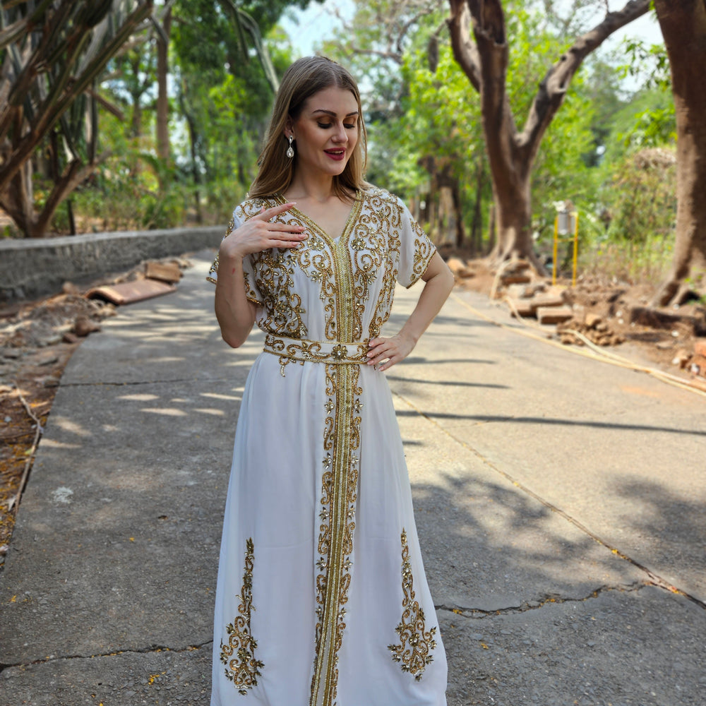 Designer Takchita Kaftan Traditional Ethnic Wear Gown