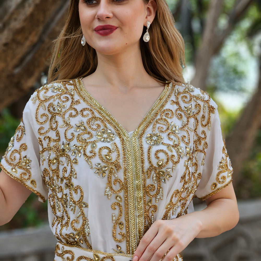 
                  
                    Designer Takchita Kaftan Traditional Ethnic Wear Gown
                  
                