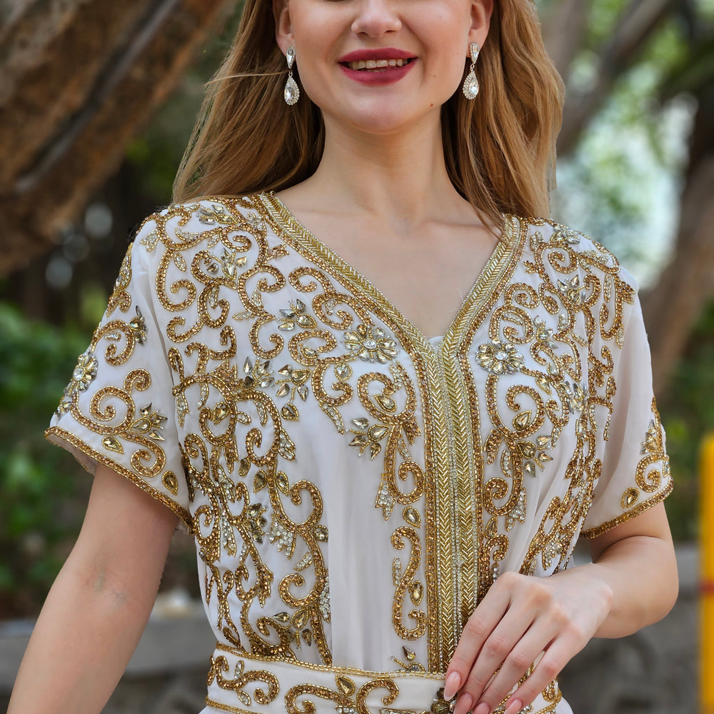 
                  
                    Designer Takchita Kaftan Traditional Ethnic Wear Gown
                  
                