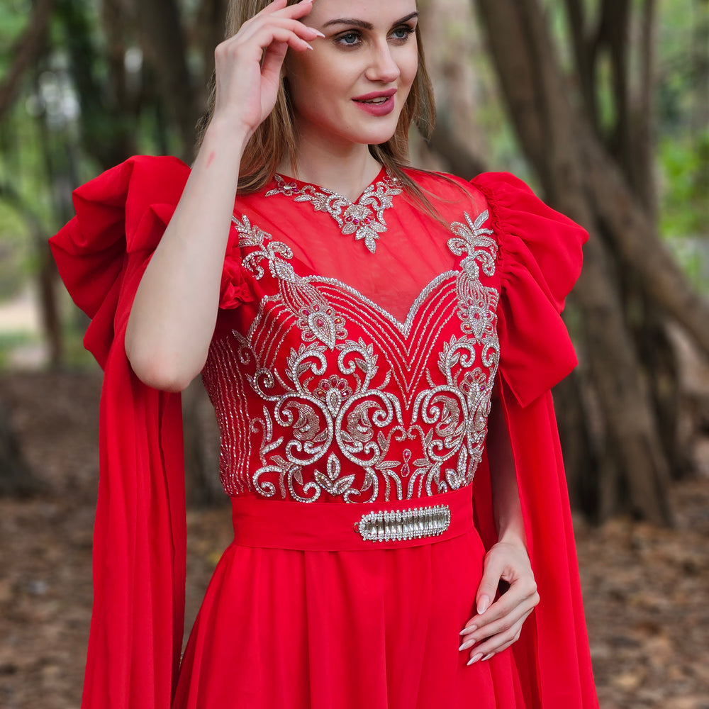 Designer Takchita Caftan Arabian Ethnic Wear Gown