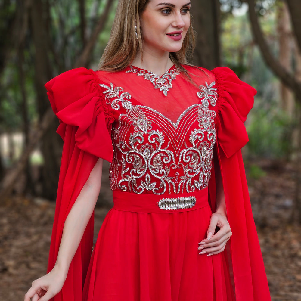 
                  
                    Designer Takchita Caftan Arabian Ethnic Wear Gown
                  
                