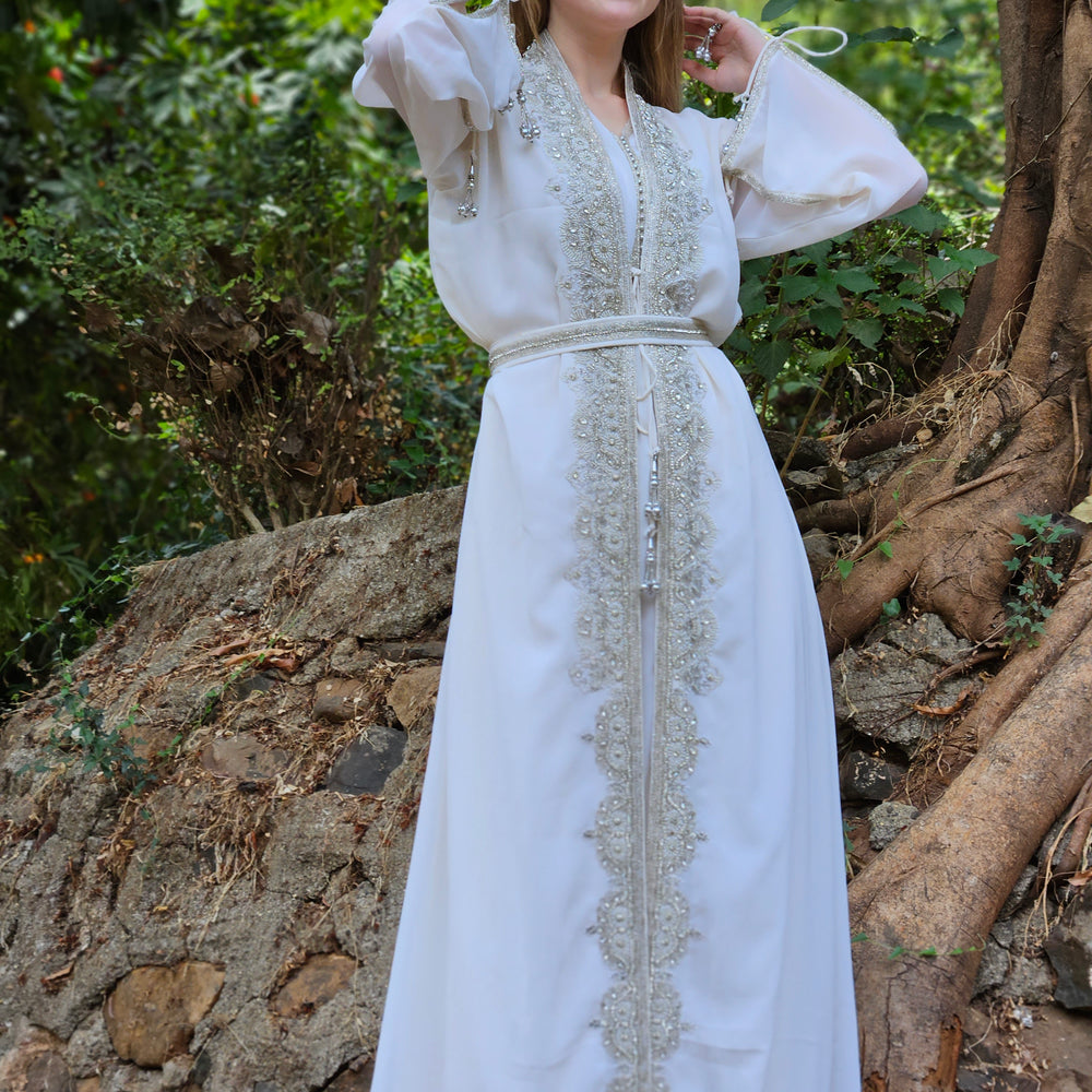 
                  
                    Maghribi Kaftan Evening Tea Party Gown
                  
                