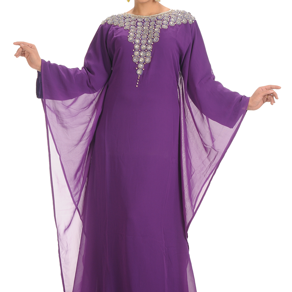 Djellaba Maxi Teaparty Dress - Maxim Creation
