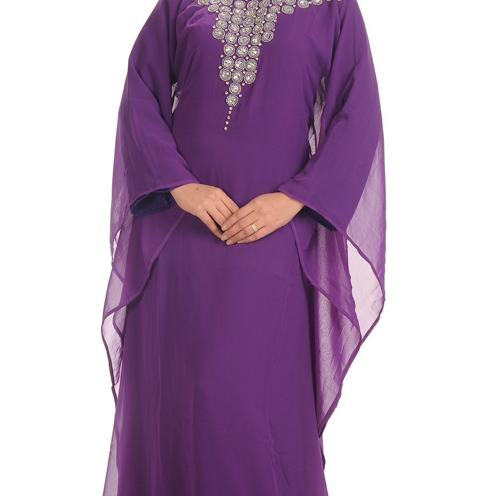 Djellaba Maxi Teaparty Dress - Maxim Creation