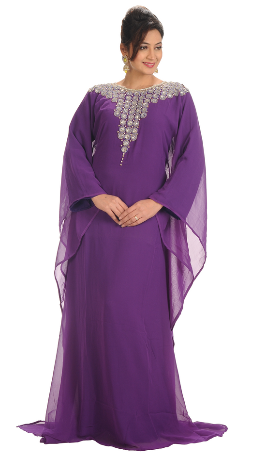 Djellaba Maxi Teaparty Dress - Maxim Creation