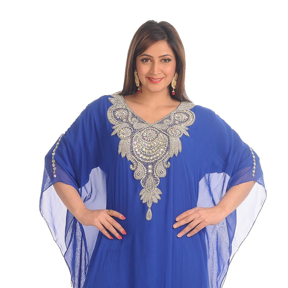 Designer Kaftan Party Wear Mexican Poncho - Maxim Creation