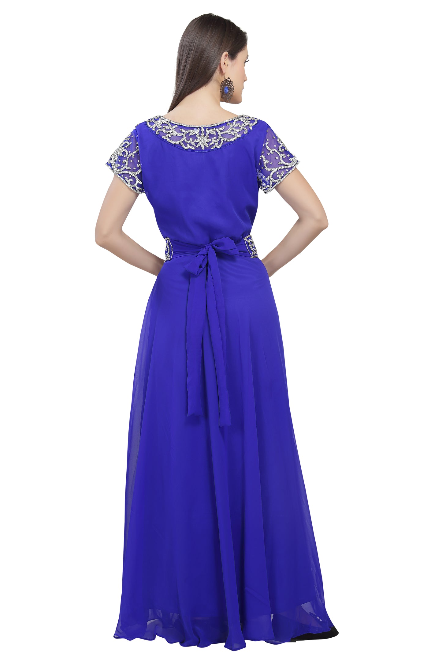 Evening Tea Party Maxi Dress - Maxim Creation