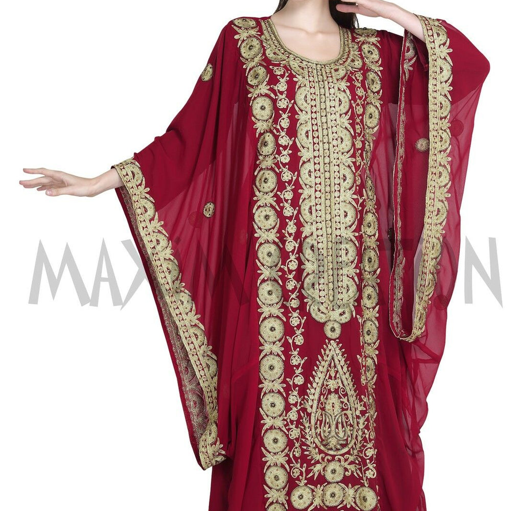 TRADITIONAL WEDDING GOWN THOBE 5355 - Maxim Creation