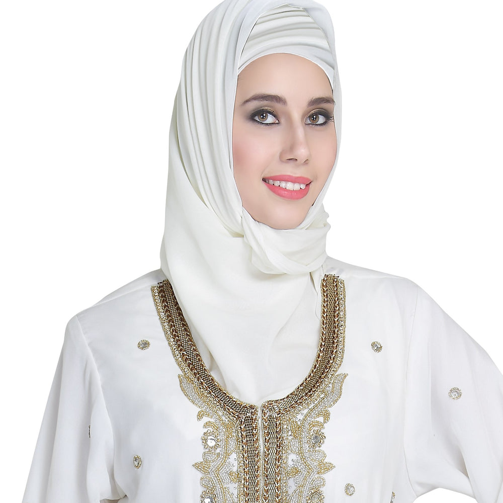 
                  
                    Traditional Algerian Kaftan Abaya 5364 - Maxim Creation
                  
                