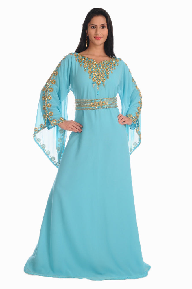 
                  
                    Embroidered Jellabiya Maxi Dress - Maxim Creation
                  
                