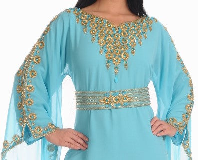 
                  
                    Embroidered Jellabiya Maxi Dress - Maxim Creation
                  
                