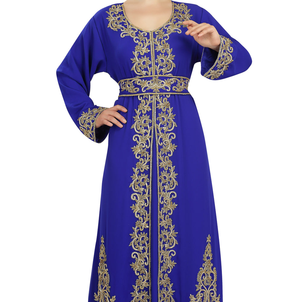 
                  
                    Djellaba Maxi With Zardosi Hand Work - Maxim Creation
                  
                