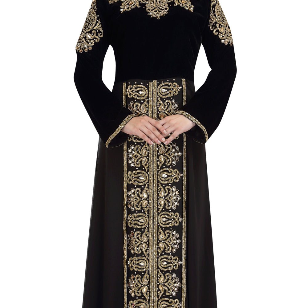 
                  
                    Designer Abaya Evening Party Dress - Maxim Creation
                  
                