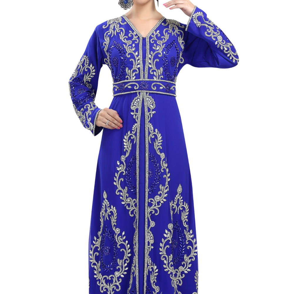 
                  
                    Dubai Kaftan Moroccan Takchita - Maxim Creation
                  
                