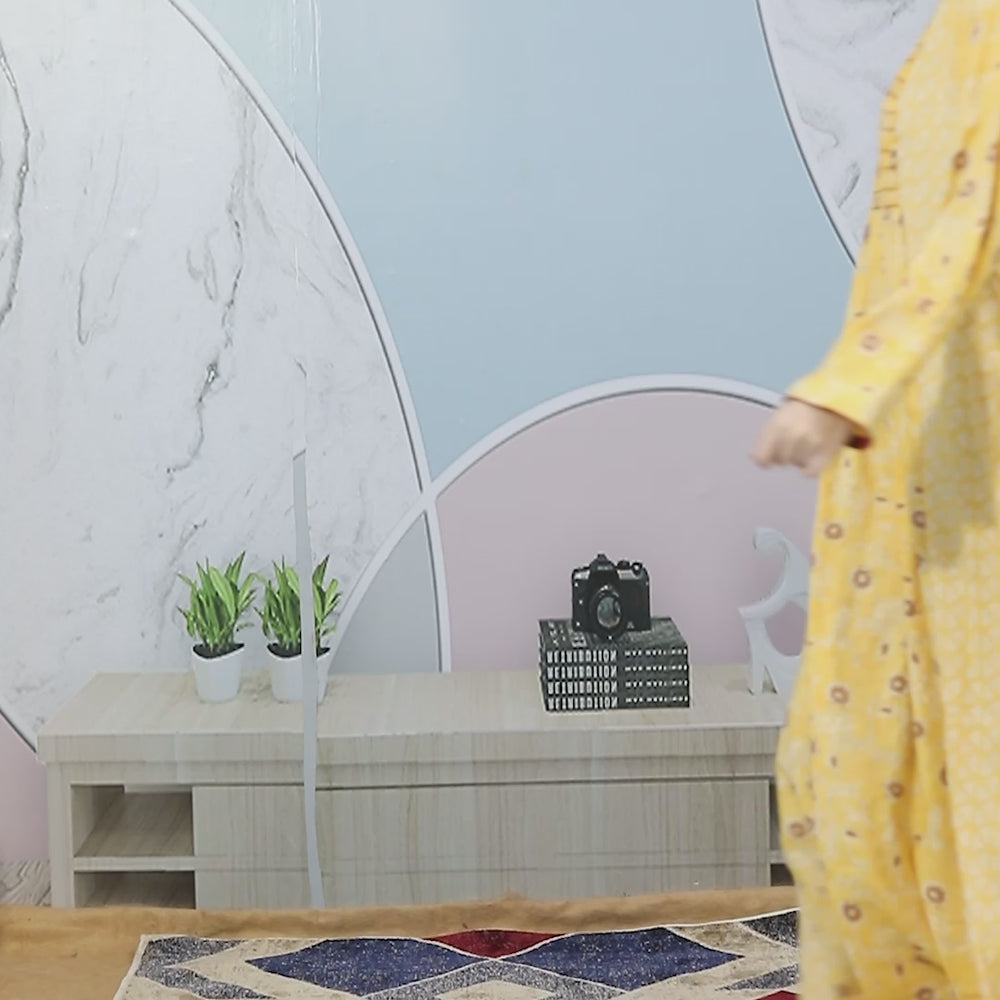 
                  
                    Load and play video in Gallery viewer, Designer Abaya Farasha Caftan Maxi Gown
                  
                