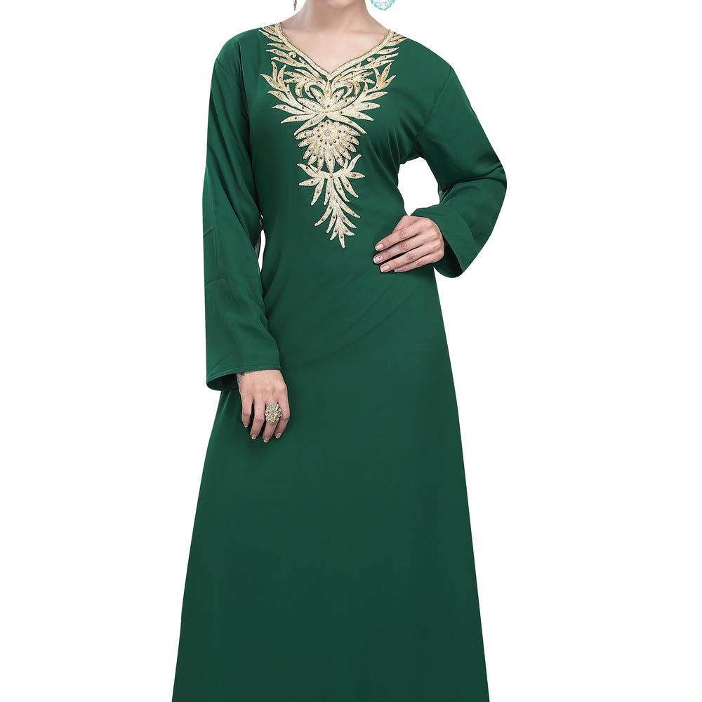 
                  
                    Evening Tea Party Wear Arabian Gown - Maxim Creation
                  
                