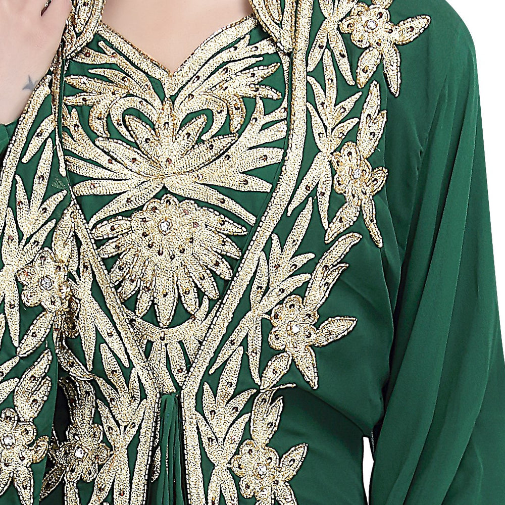 
                  
                    Evening Tea Party Wear Arabian Gown - Maxim Creation
                  
                