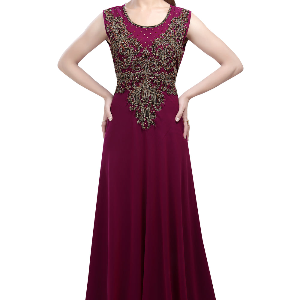 
                  
                    Designer Wear Ball Gown Tul Net Fabric - Maxim Creation
                  
                