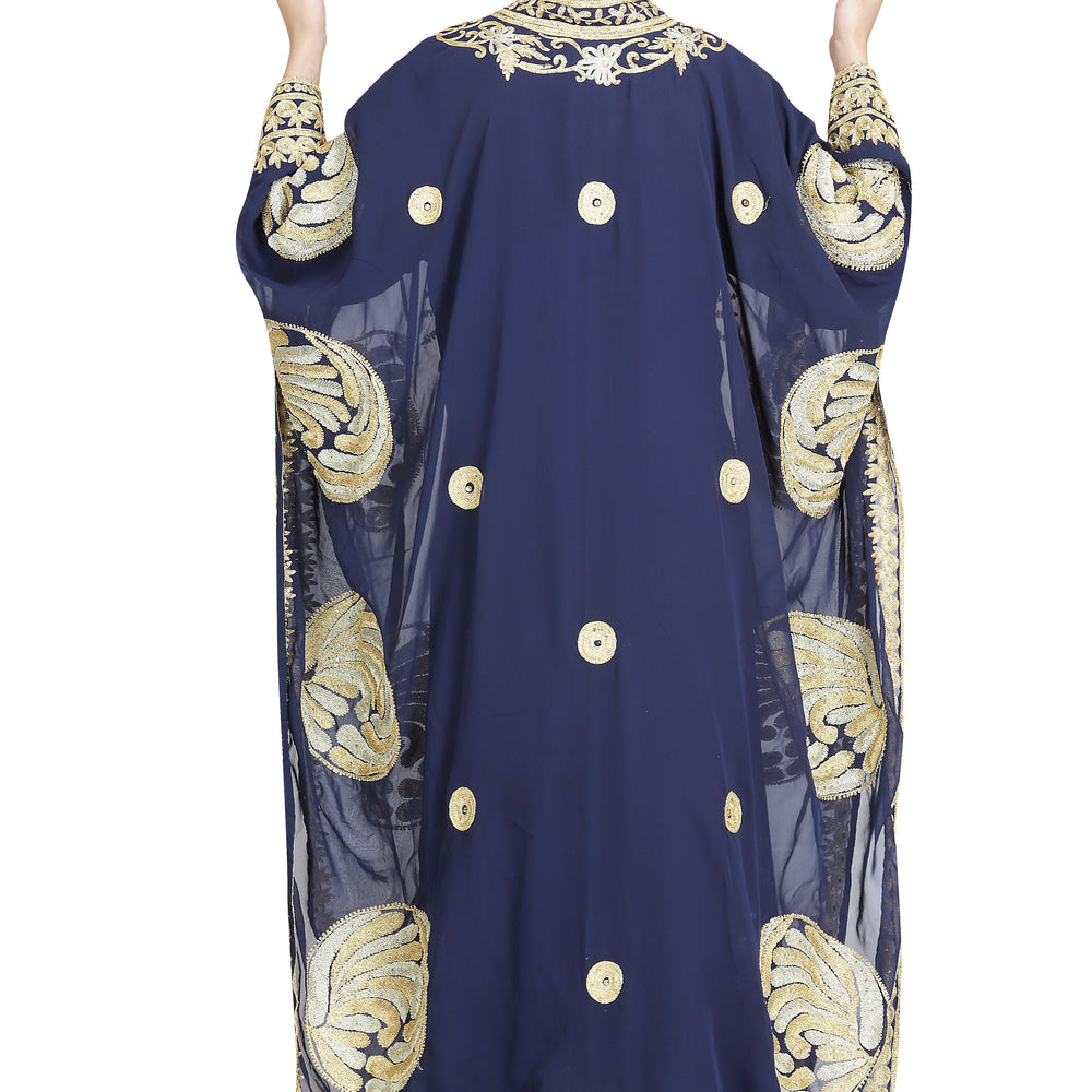 
                  
                    Football Design Kaftan Designer Farasha Caftan Beach Maxi Dress - Maxim Creation
                  
                