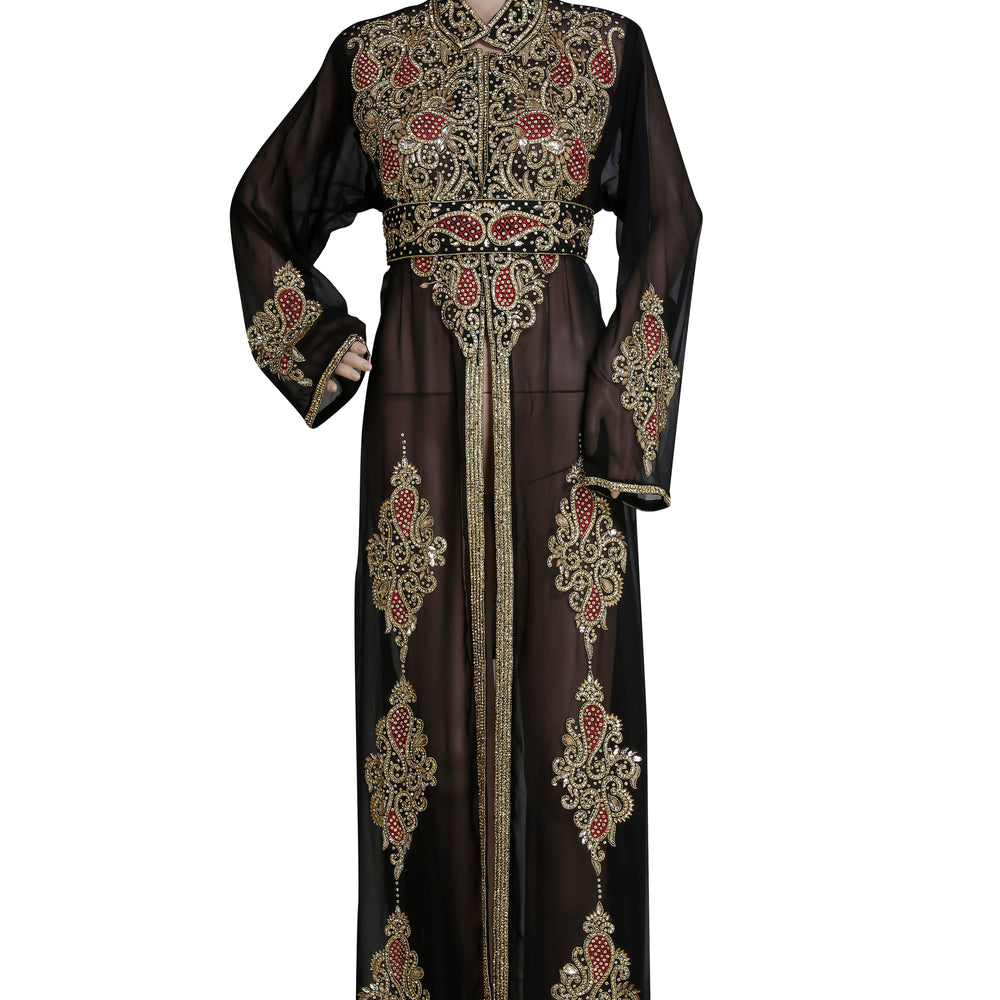 Designer Cardigan Party Wear Dress - Maxim Creation