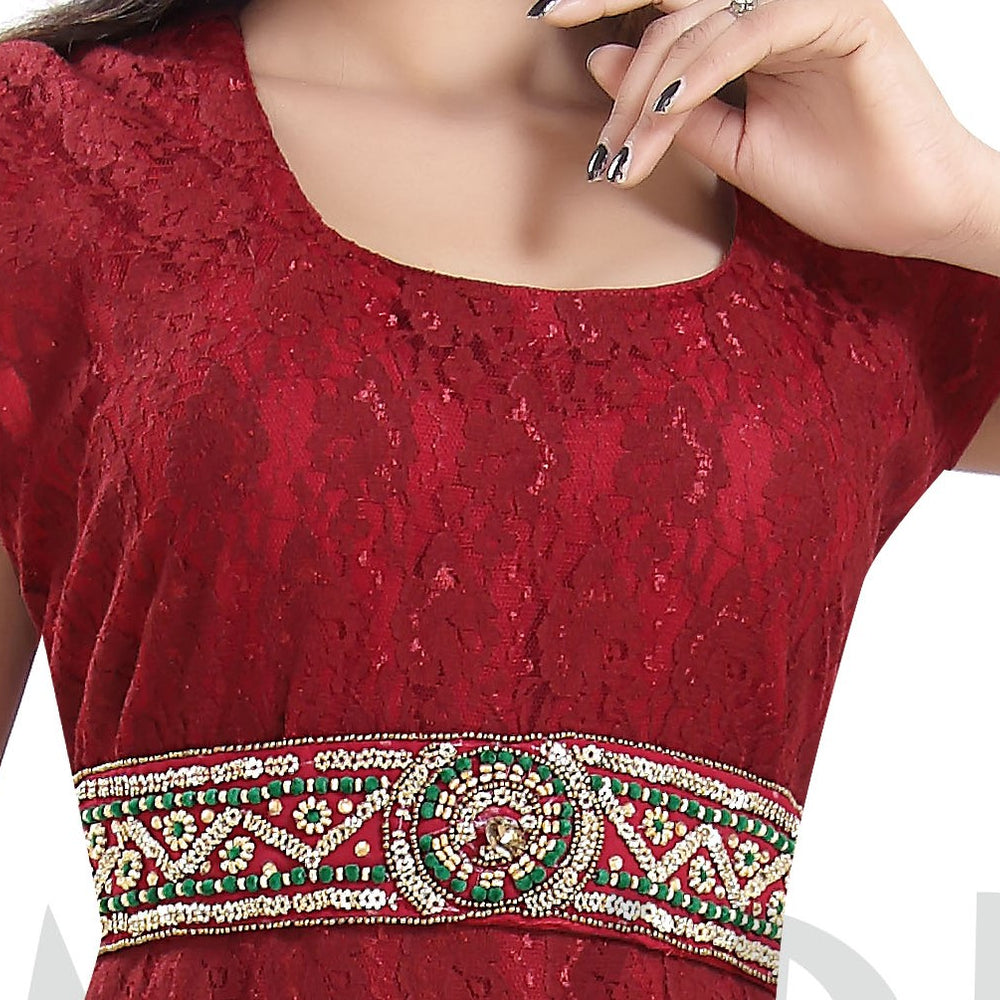 
                  
                    Takchita Gown Wedding Kaftan Dress - Maxim Creation
                  
                