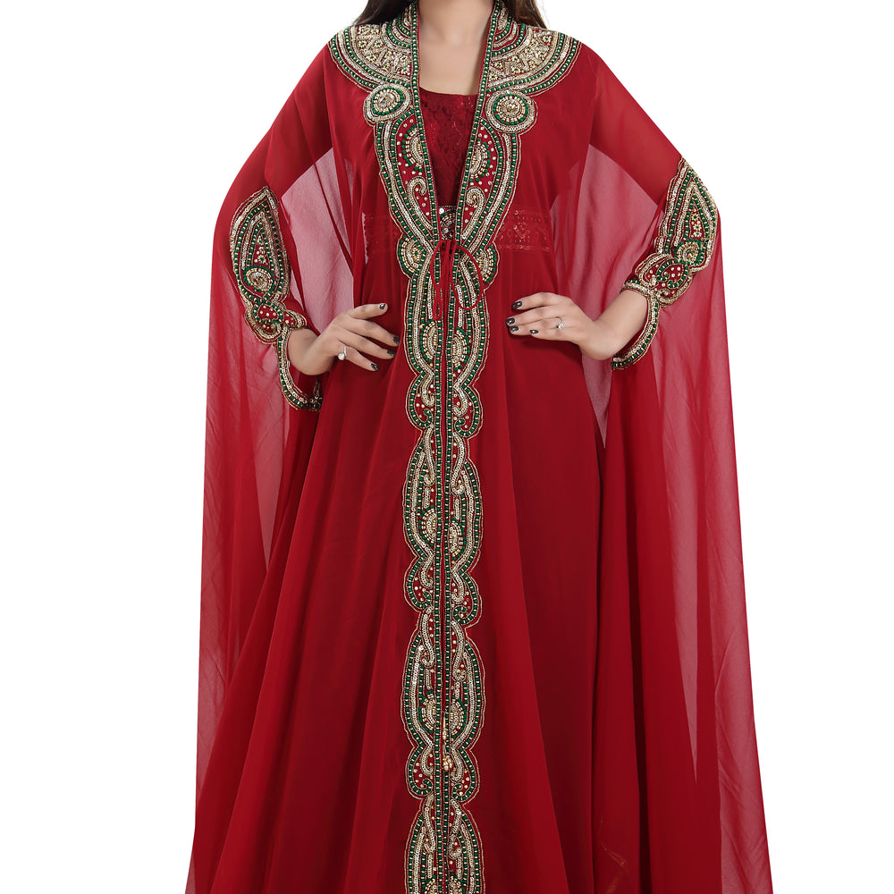 Takchita Gown Wedding Kaftan Dress - Maxim Creation