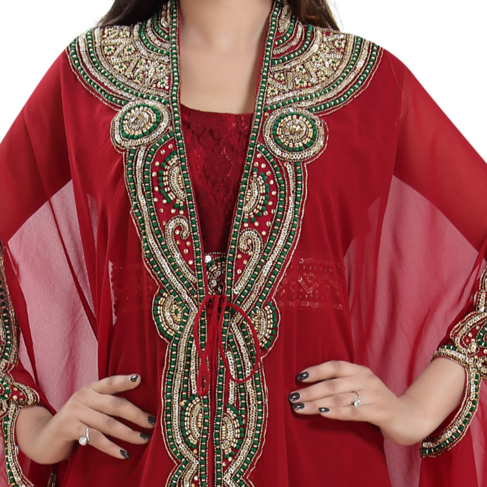 
                  
                    Takchita Gown Wedding Kaftan Dress - Maxim Creation
                  
                