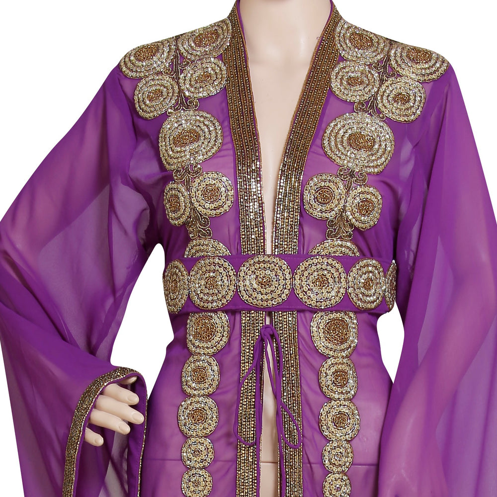 
                  
                    Tea Party Wear Long Jacket Gown - Maxim Creation
                  
                