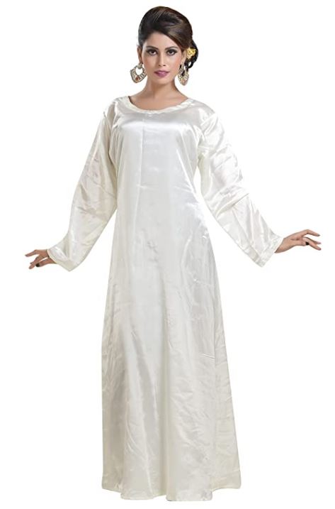 
                  
                    Plain Inner Maxi Home Gown Night Dress For Satin Fabric - Maxim Creation
                  
                