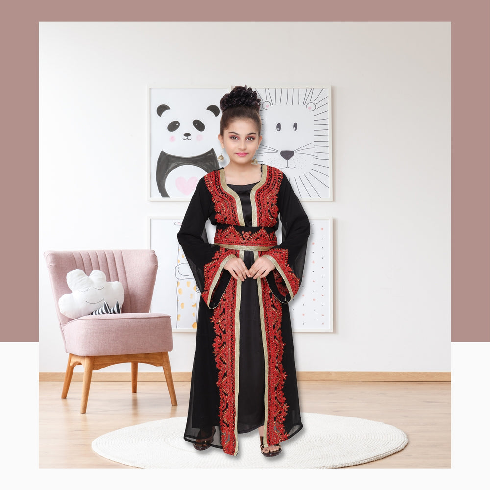 
                  
                    Long Sleeve Kaftan Jalabiya Maxi - Maxim Creation
                  
                