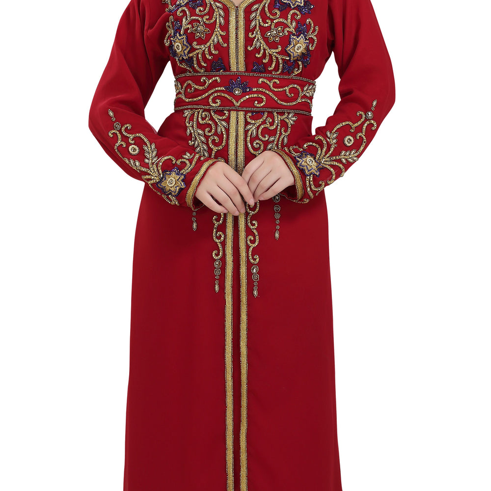 
                  
                    Designer Caftan Wedding Dress - Maxim Creation
                  
                